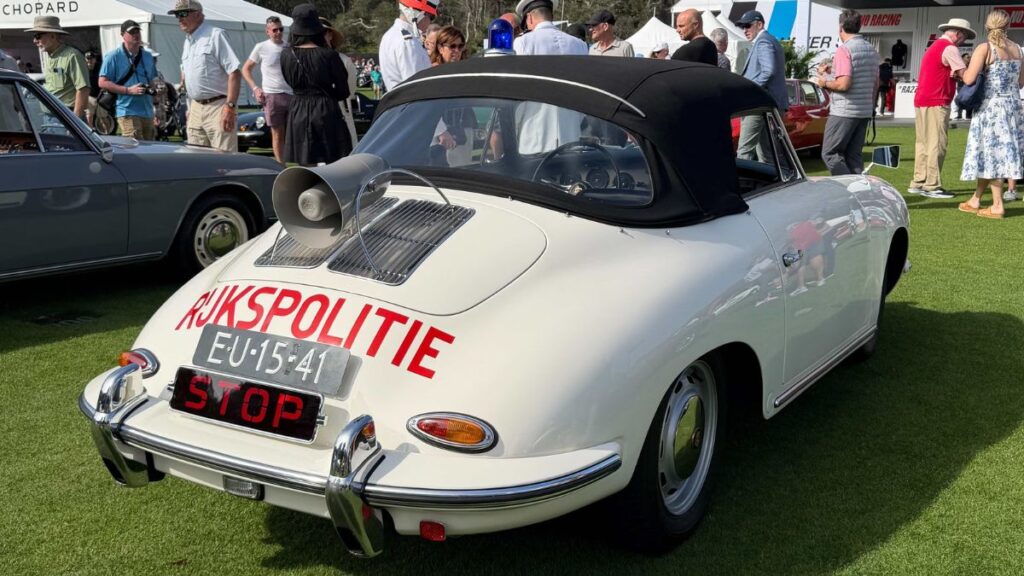 A Rare Police Porsche The 1965 356C Cabriolet