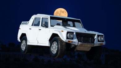Desert Supertruck A Rare 1990 Lamborghini LM002 Surfaces on Bring a Trailer
